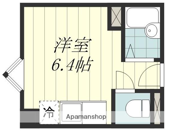 AVENIR緑町(ワンルーム/5階)の間取り写真