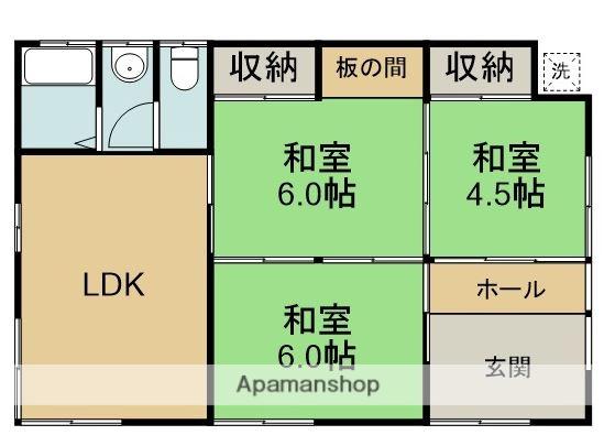 予讃線 伊予小松駅 徒歩13分 1階建 築6年(3LDK)の間取り写真