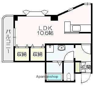 メゾンSEI(1K/3階)の間取り写真