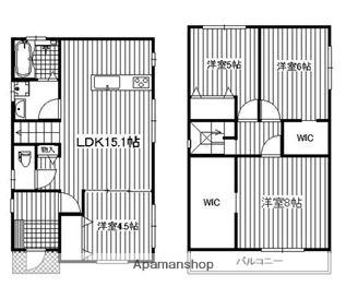 博多南線 博多南駅 徒歩33分 2階建 築11年(4LDK)の間取り写真