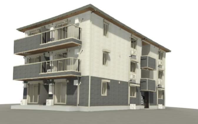 PURE WIND GARDEN A棟(2LDK/3階)