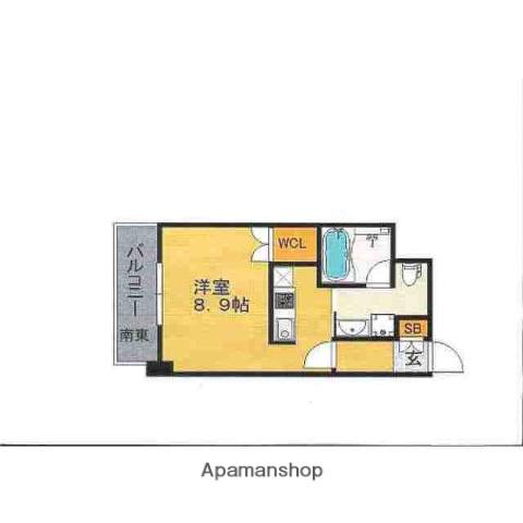 アイ・セレブ高砂ベネフィス(1K/4階)の間取り写真