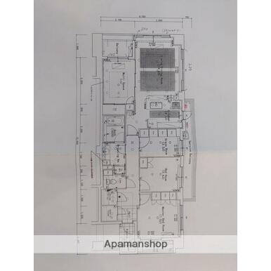 パークコート大濠(1DK/2階)の間取り写真