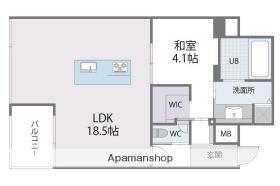 アルティザ博多ミッドシティ(1LDK/15階)の間取り写真