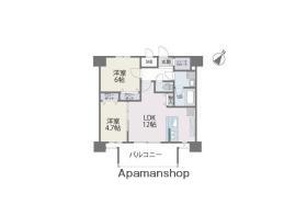 MODERN PALAZZO 博多デュオグランデイースト(2LDK/11階)の間取り写真