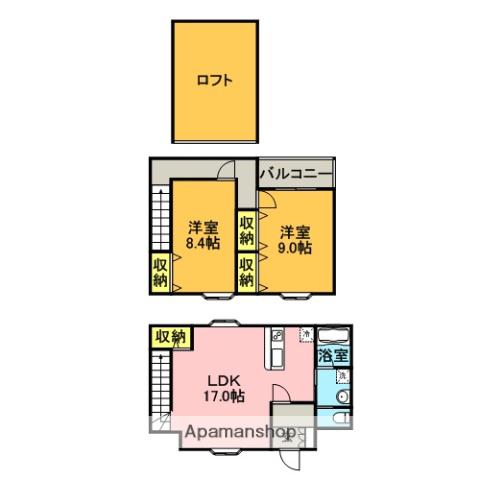 グランメゾンPECO(2SLDK/1階)の間取り写真