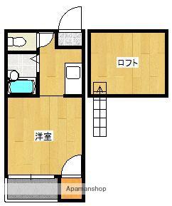 グランベール二日市(1K/1階)の間取り写真