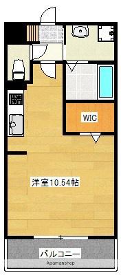 LIBTH筑紫駅前Ⅱ(ワンルーム/8階)の間取り写真
