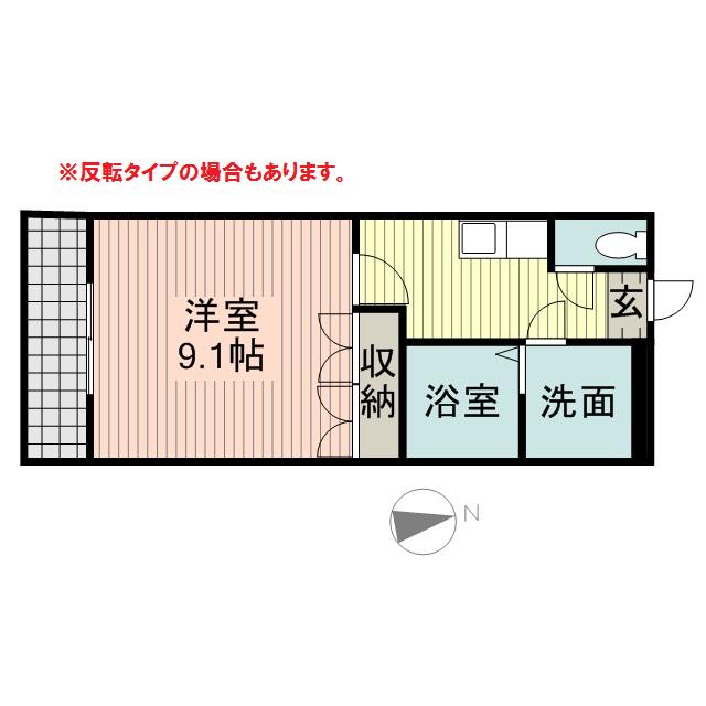 ルーセントソフィア(1K/1階)の間取り写真