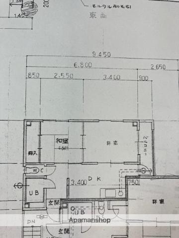 リリーフ愛宕Ⅰ(2DK/2階)の間取り写真