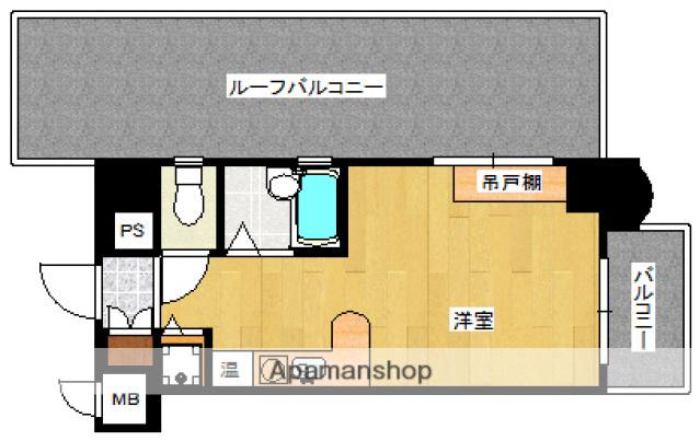 ロマネスク天神アネックス(ワンルーム/8階)の間取り写真