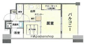 エステート・モア・高砂倶楽部(1LDK/3階)の間取り写真