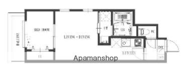 CHERIM姪浜西Ⅱ(1LDK/3階)の間取り写真