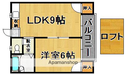 アメニティハウス95(1LDK/1階)の間取り写真