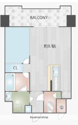 グランレガーロ(1LDK/5階)の間取り写真