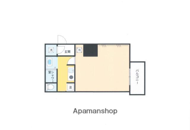 天神エクセル12(ワンルーム/9階)の間取り写真