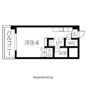 サルヴァトーレ今宿(ワンルーム/2階)の間取り写真