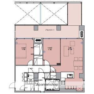 FIRST AVENUE OHORI(2LDK/2階)の間取り写真