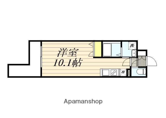 キルンズガーデン高取(ワンルーム/4階)の間取り写真