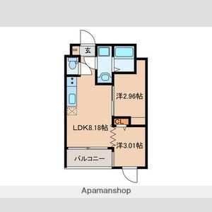 THE GRANDWIN(2LDK/5階)の間取り写真
