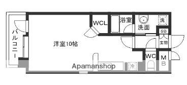 サムティ天神南(ワンルーム/11階)の間取り写真