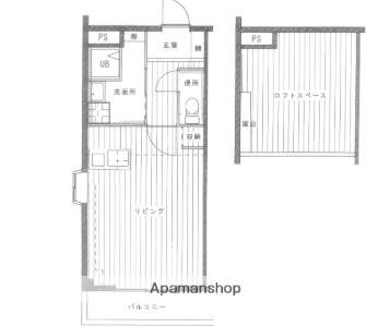 グリーンヒルズ有田(ワンルーム/2階)の間取り写真