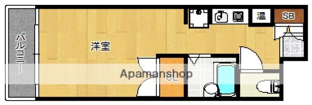 フォルム姪浜(1K/3階)の間取り写真