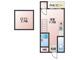 スリム小戸公園(ワンルーム/2階)の間取り写真