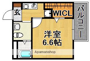 CASAMENTO RONCO(1K/1階)の間取り写真