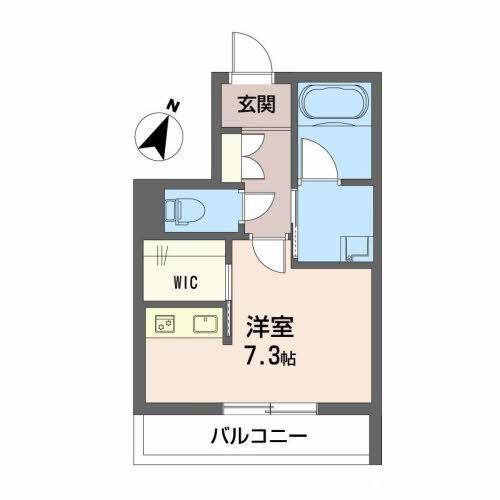 シャーメゾンSUSENJI(ワンルーム/3階)の間取り写真