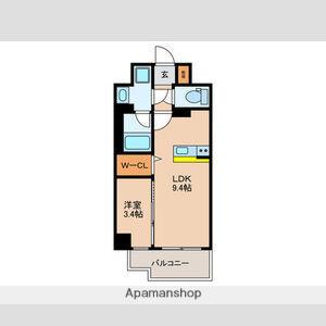ルーチェ・M(1LDK/3階)の間取り写真