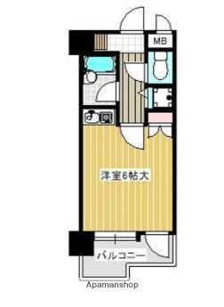 朝日プラザ博多Ⅳ(ワンルーム/7階)の間取り写真