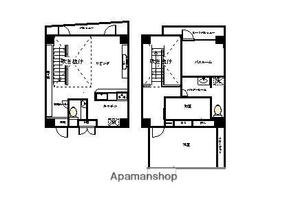 インペリアル舞鶴(1SLDK/8階)の間取り写真