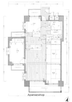 サーパスシティ前原壱番館(4LDK/4階)の間取り写真