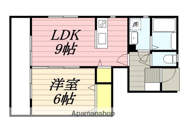 グランオペラ(1SLDK/1階)の間取り写真