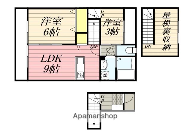 グランオペラ(1SLDK/2階)の間取り写真