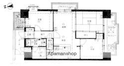 ロマネスク西公園第5(3LDK/5階)の間取り写真