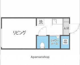 テングッド昭代NEXT(ワンルーム/4階)の間取り写真