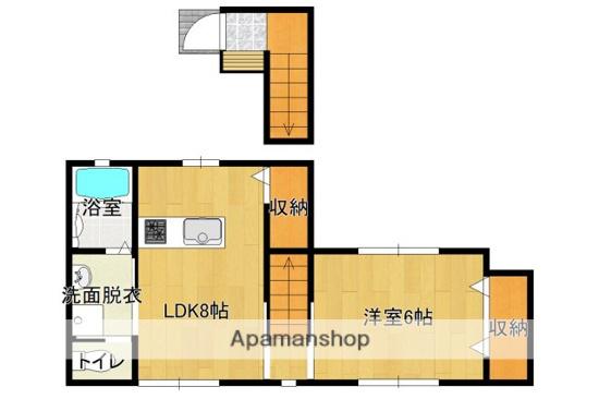 YS KOKUBU(1LDK/2階)の間取り写真