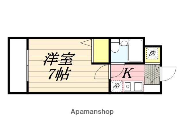 メゾンド・プレミス(1K/2階)の間取り写真