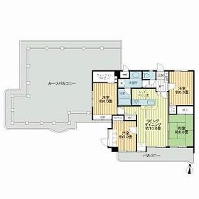 ライオンズマンション城野駅前(4LDK/6階)の間取り写真