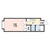 グレース緑ヶ丘(1K/3階)の間取り写真