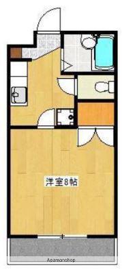 ロフティ三軒町(1K/5階)の間取り写真