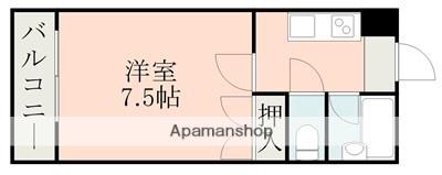 高橋ハイツ(1K/2階)の間取り写真