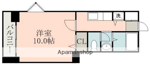 NICEマンション白山(1K/3階)の間取り写真