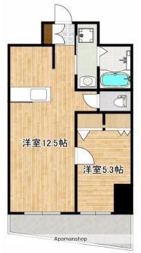 トウイナーズマンション(1LDK/10階)の間取り写真