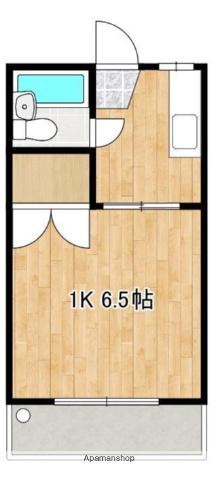 エクシード大江(1K/3階)の間取り写真
