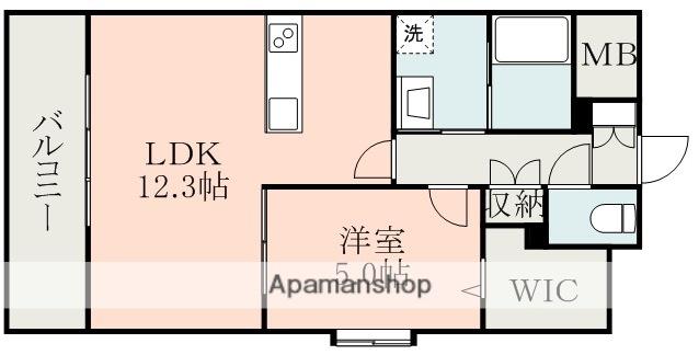 DOLCEVITA本荘(1LDK/6階)の間取り写真