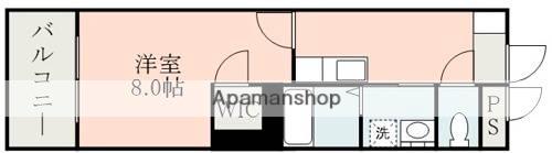 HKマンション白山(1K/4階)の間取り写真