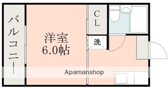 リーフ大江(1K/1階)の間取り写真